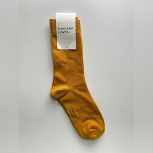 Margaret Howell Yellow Casual Socks